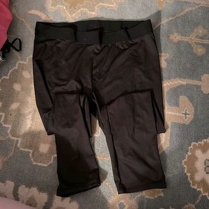 3/4 Leggings, black